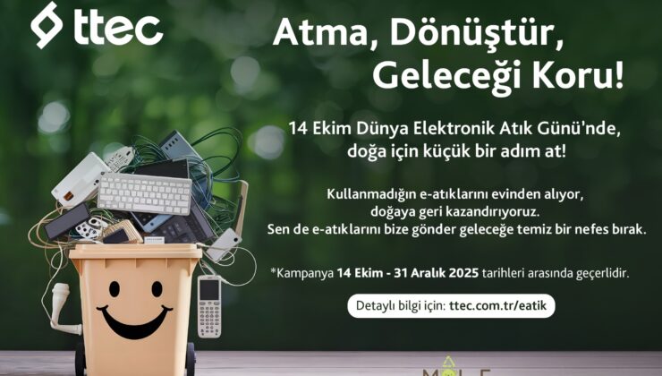Elektronik atıklar sürdürülebilirliğe katkı sağladı