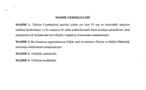 Hurda teşviki 2026 ne zaman çıkacak? 20 yaş üstü araçlara 'Sıfır ÖTV' piyangosu: İşte masadaki o teklif! 6 hurda tesvikiyle ilgili yeni kanun teklifi hurda tesviki yasasi 2026 ne zaman cikacak 3276167 202601131110 3