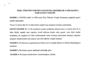 Hurda teşviki 2026 ne zaman çıkacak? 20 yaş üstü araçlara 'Sıfır ÖTV' piyangosu: İşte masadaki o teklif! 5 hurda tesvikiyle ilgili yeni kanun teklifi hurda tesviki yasasi 2026 ne zaman cikacak 3276167 202601131110 4