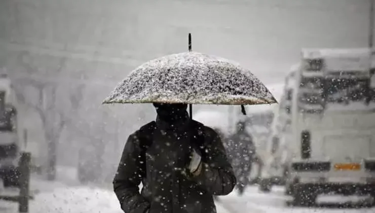 Meteoroloji’den “Turuncu” kodlu uyarı: Kar fırtınası 4 gün sürecek, Trakya’dan giriş yapıyor!