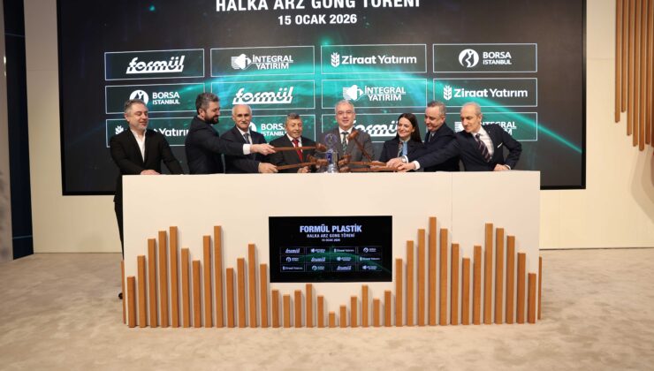 Formül Plastik, halka arzla borsada işlem görmeye başladı