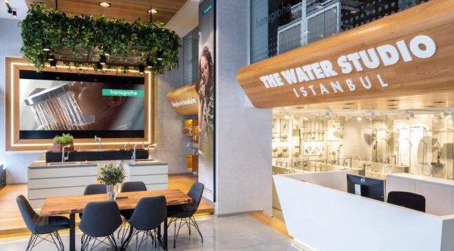 Suyun tasarımla buluştuğu adres Maslak Square oldu