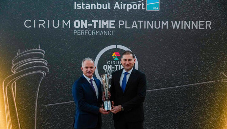 İstanbul Havalimanı dünyadan platin ödül aldı