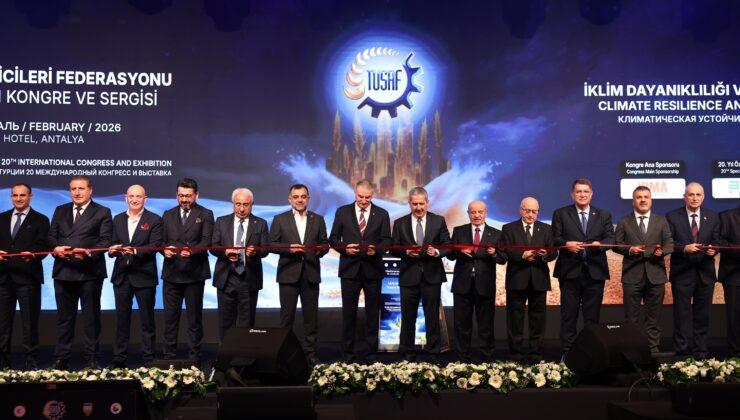 TUSAF 20. Uluslararası Kongre ve Sergisi Antalya’da kapılarını açtı