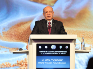 TUSAF 20. Uluslararası Kongre ve Sergisi Antalya’da kapılarını açtı 3 TUSAF Yonetim Kurulu Baskani Mehmet Mesut Cakmak 1