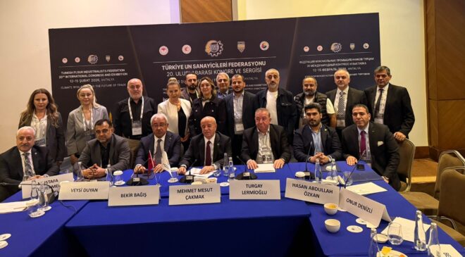 Türk un sanayisi küresel geleceğini Antalya’da masaya yatırdı