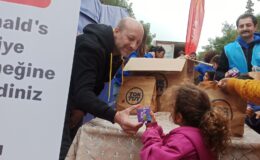 Konteyner kentlerde iftar sofraları kuruluyor