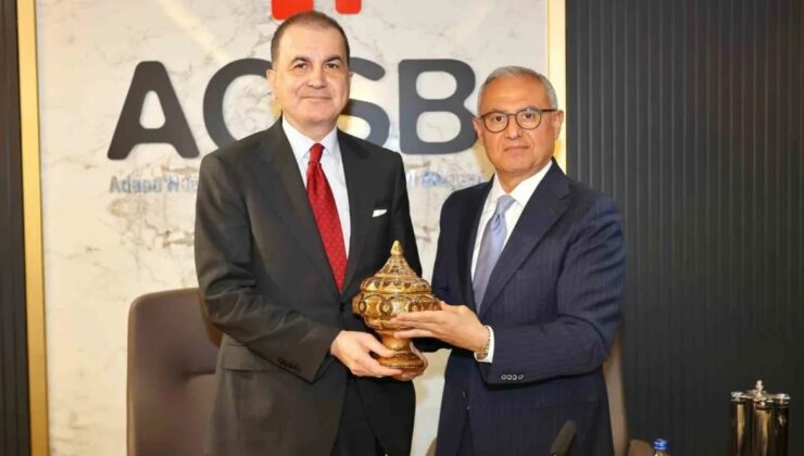 Ömer Çelik ve Faruk Aytek’ten AOSB’ye tebrik ziyareti