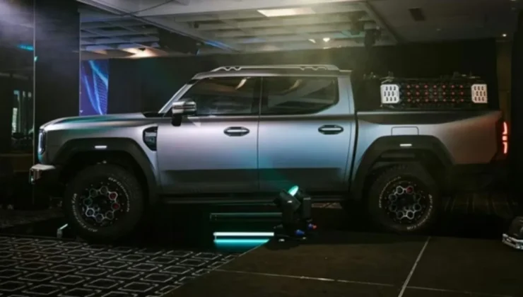 Chery ezber bozdu dünyada bir ilki başardı hem dizel hem elektrikli dev pikap geliyor