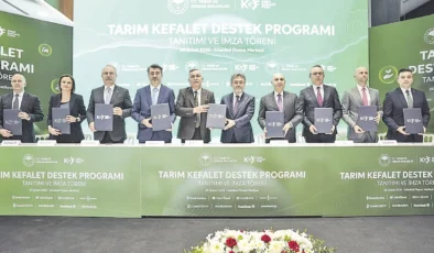 Çiftçiye 30 milyar liralık dev kalkan: Tarım kefalet programı başladı!