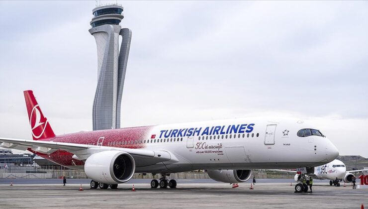 Gökyüzüne imzasını attı: THY’nin 500’üncü uçağı dünyayı ekrana kilitledi