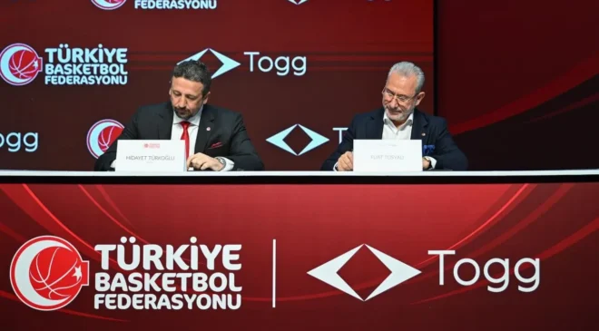 Togg ve Türkiye basketbol federasyonu arasında dev sponsorluk anlaşması