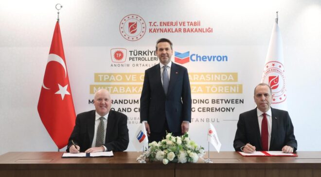 TPAO ile Chevron arasında stratejik iş birliği