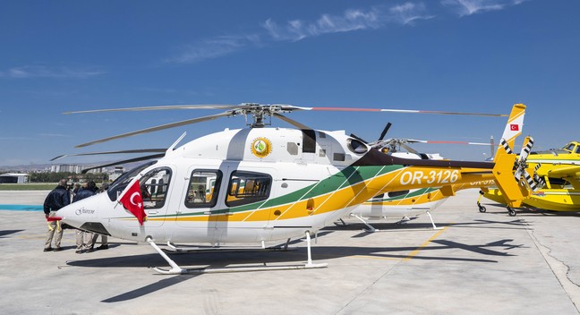 2026’da hava filosu güçlendirildi, helikopter sayısı 119’a çıktı