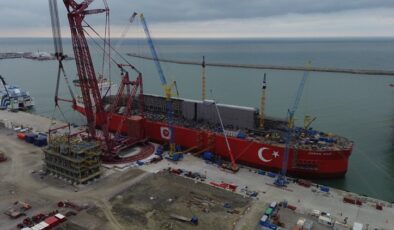 Osman Gazi Yüzer Üretim Platformu’na kritik MEG modülü entegre edildi