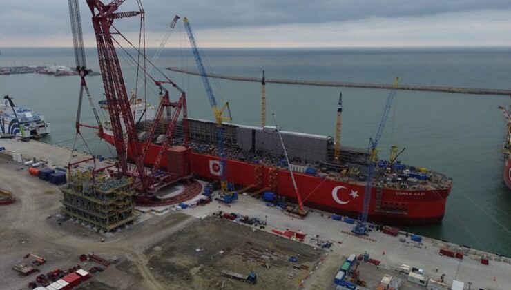 Osman Gazi Yüzer Üretim Platformu’na kritik MEG modülü entegre edildi