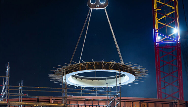 Akkuyu’nun dördüncü ünitesinde önemli montaj