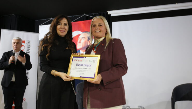 Nazife Ağırbaş Kale’ye başarı ödülü