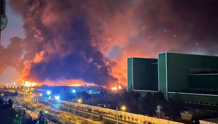 Tahran’da Mehrabad Uluslararası Havalimanı bombalandı