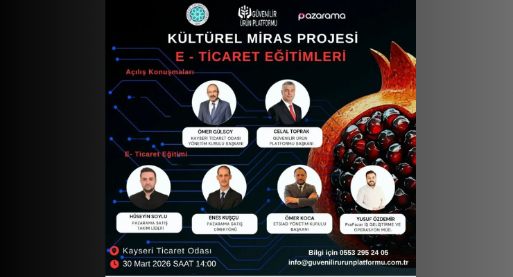 Kayseri’de e-ticaret buluşması: KOBİ’ler için yeni fırsatlar masaya yatırılacak