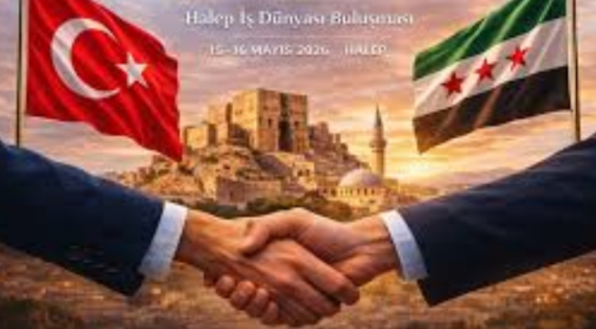 Türkiye-Suriye ticaret köprüsü Halep’te kuruluyor