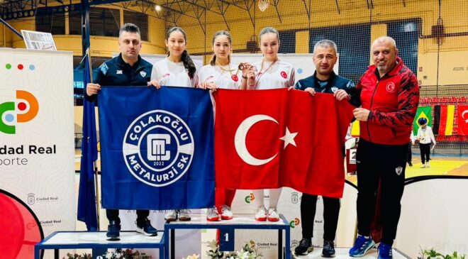 Çolakoğlu metalurji sporcularından İspanya’da büyük başarı