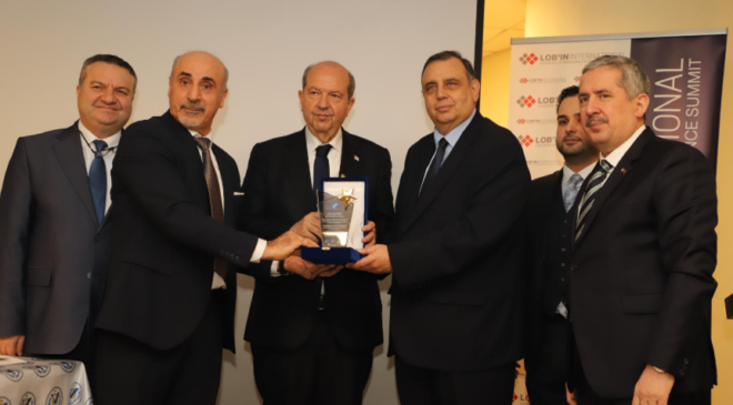 Avrupa Ekonomik Senatosu’ndan Prof. Dr. Uğur Özgöker’e Uluslararası Onur Plaketi