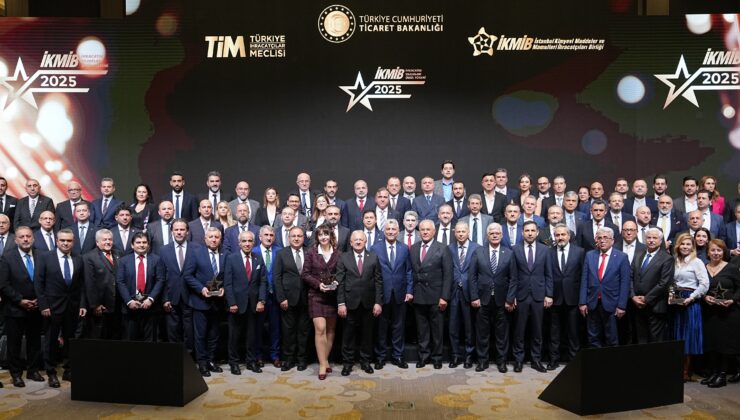 İKMİB 2025 ihracatın yıldızlarını ödüllendirdi