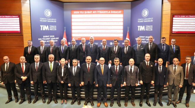 Türkiye’nin şubat ayı ihracatı  21 milyar 65 milyon dolar oldu