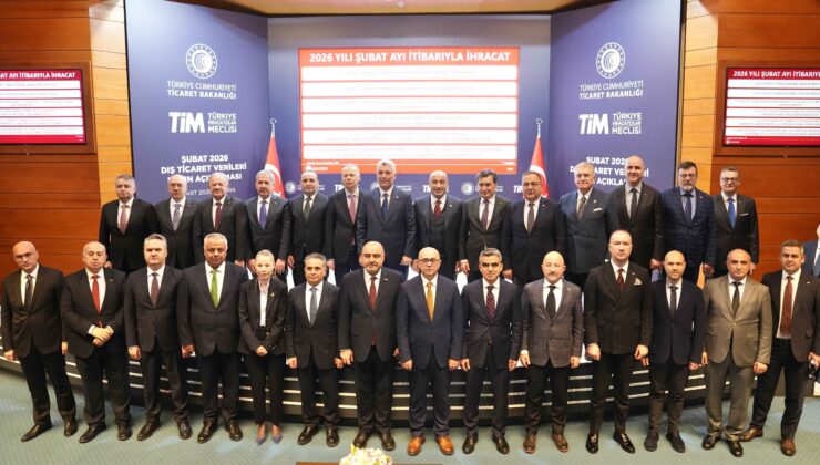 Türkiye’nin şubat ayı ihracatı  21 milyar 65 milyon dolar oldu