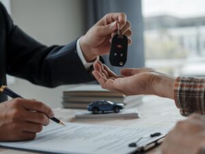 araba soezlesmesi ve sigorta imzalama sartlarini acikliyor ve okuyor 7db0337a65