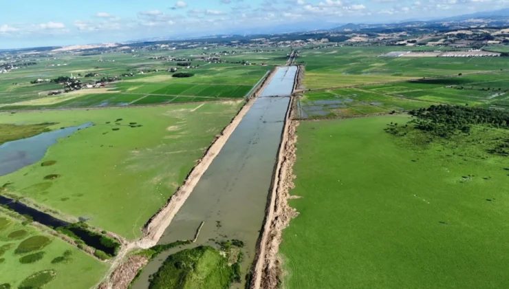 Bafra Ovası sulama projesiyle bereketlenecek