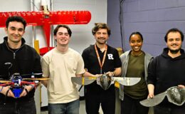 Hareketli parçası olmayan dron gökyüzüyle buluştu