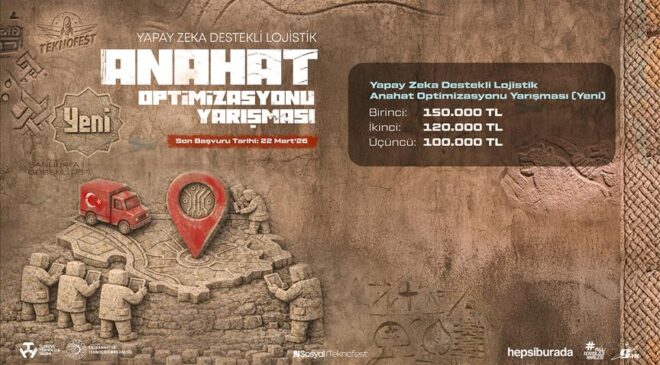 TEKNOFEST lojistik yarışması için başvuruları açtı