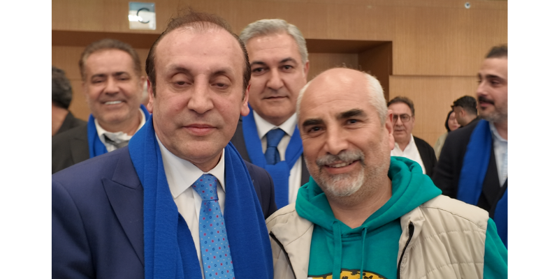 İHKİB’de Mustafa Paşahan dönemi 7 ihkib'in yeni başkanı mustafa paşahan ve gazeteci Engin Çağlar