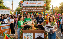 Bu karnavalda atıklar komposta, etki analizi rapora dönüşüyor