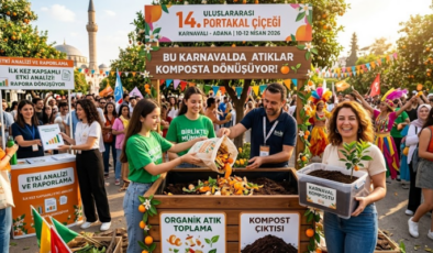 Bu karnavalda atıklar komposta, etki analizi rapora dönüşüyor