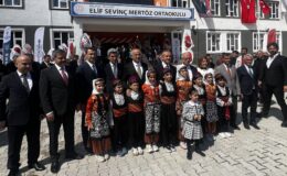 Eğitime 110 milyon TL’lik destek: Yeni okulda ders zili çaldı