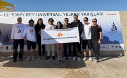 Üniversiteli yelkenciler Urla açıklarında 15’inci kez yarıştı