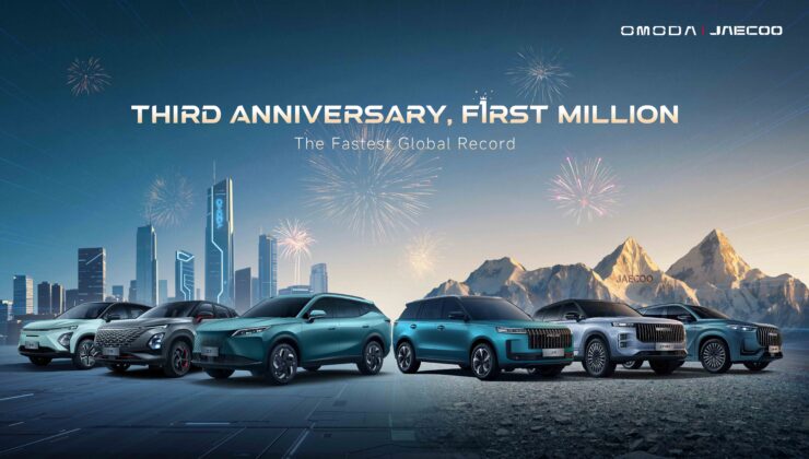 OMODA & JAECOO 1 milyon satış için gün sayıyor