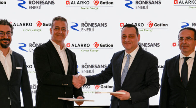 Rönesans Enerji ilk batarya yatırımını başlattı