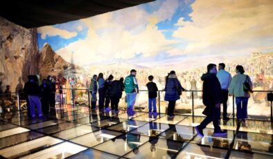 Türkiye’nin ilk uçan sineması Samsun’da açıldı