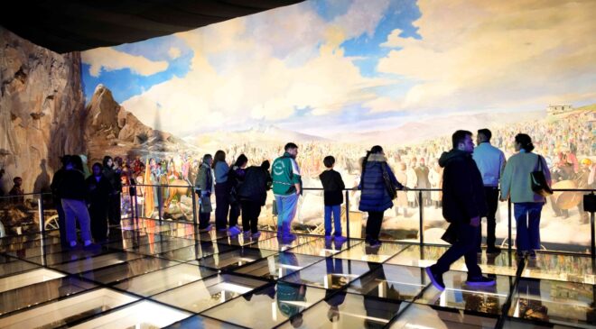 Türkiye’nin ilk uçan sineması Samsun’da açıldı