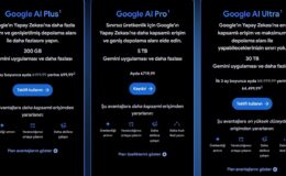 Google AI Pro aboneliğinde 5 TB depolama dönemi resmen başladı
