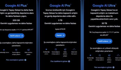 Google AI Pro aboneliğinde 5 TB depolama dönemi resmen başladı