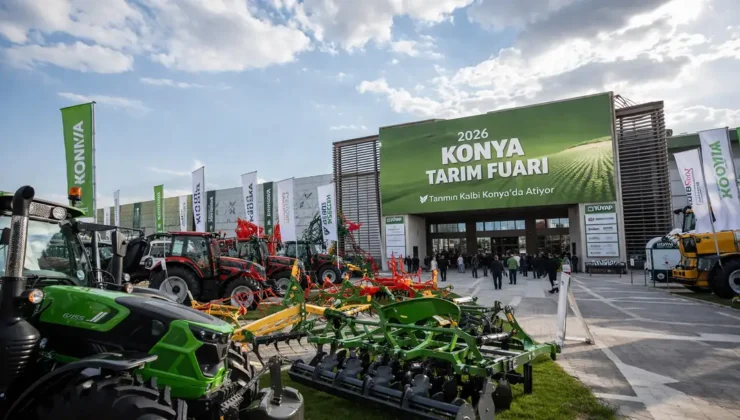 Konya Tarım Fuarı’na yoğun ilgi