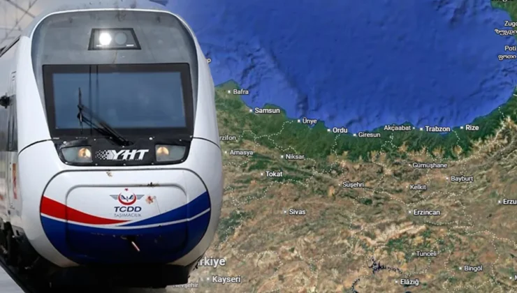 Karadeniz’de hızlı tren devrimi: Samsun-Trabzon arası 2 saate iniyor!