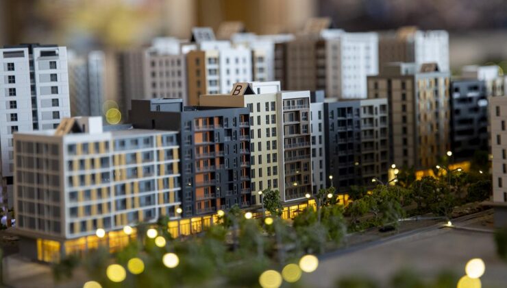 Gayrimenkulde ilk çeyrekte 628 bin konut satıldı