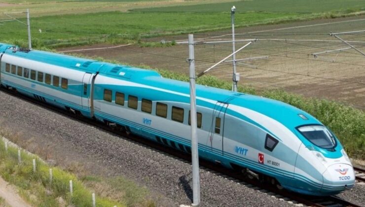 Demiryollarında milli hızlı tren hız rekoru kırdı!