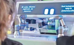 Yerli robot X barista sahaya çıktı